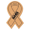 Awareness Ribbon Shape Cork Coasters